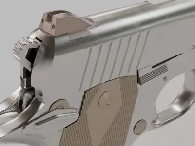 Micro 9  Detailed 3D Model 3D model