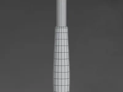 Small Hammer Low-poly 3D model