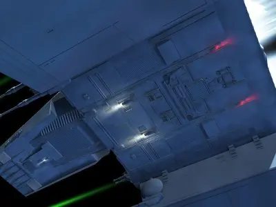Space Shuttle Tydirium Star Wars 3D model