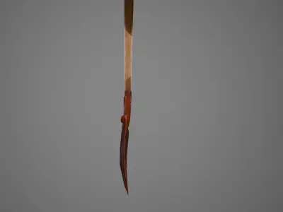 shovel Low-poly 3D model buy