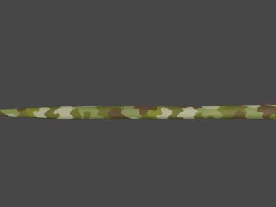 Amazon Snake Low-poly 3D model