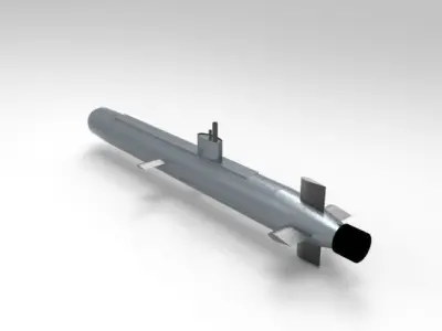 Underwater Vehicle 3D Print Model 3D print model