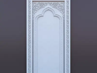 ornamental Islamic arch - So5  3D model