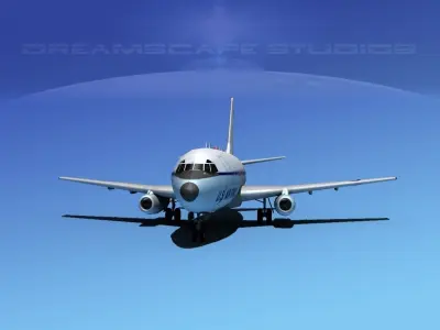 Boeing NT-43 Radar Test Bed Aircraft 3D model