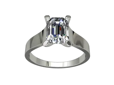 Emerald Ring HK - CC77 3D print model