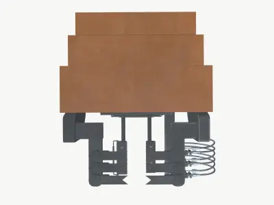 Gob Cutting Machine 3D model