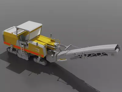 Large construction vehicles-agricultural machinery 3D model purchase