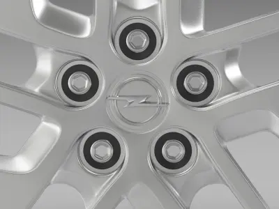 Opel Vivaro rim 2015 3D model
