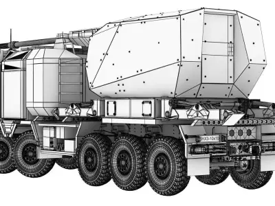 Rheinmetal HX- 10  3D model