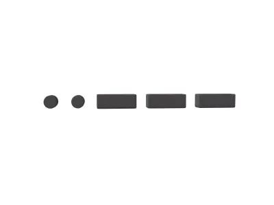 Morse Code 2 v1 001 Low-poly 3D model