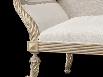 roberto giovannini armchair art 676P 3D model