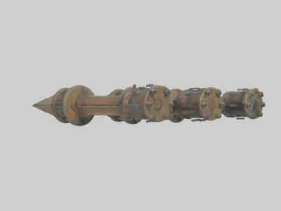 Siegeballistabolts 1 Low-poly 3D model