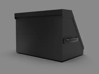 Triangular Tool Box 3D model