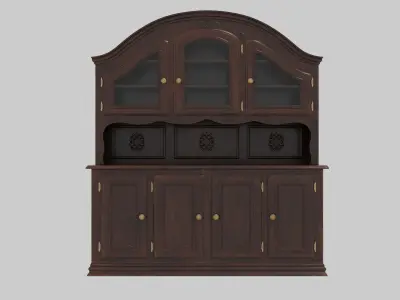 Vintage cabinet 3D model