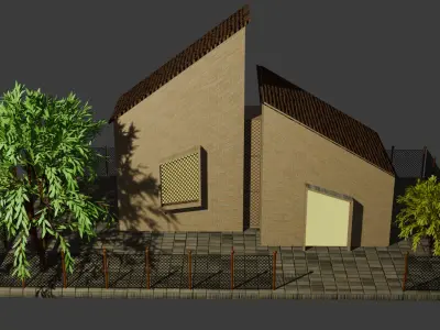 House Free 3D model purchase