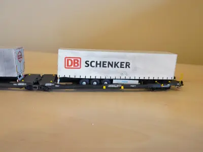 Pre supported H0 1 87 scale tarp trailer proxy 3D print model