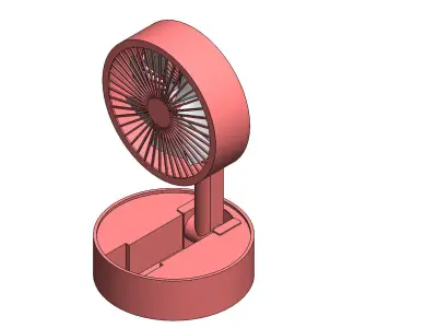 Mini Fan Free 3D print model