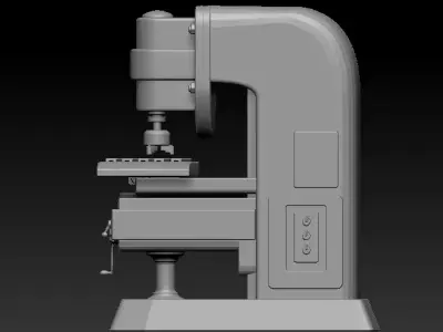 135th Scale Milling Machine 3D print model