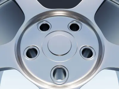 3D model rim wheel part3 3D model