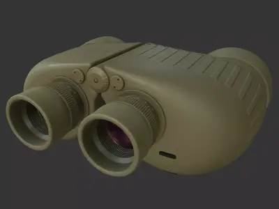 Steiner 7x50 binoculars Low-poly 3D model