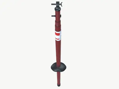 Voltage Detector Rod Low-poly 3D model