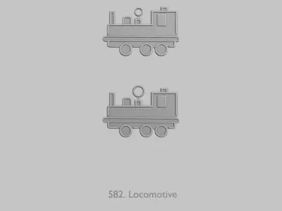 Vehicles Trains Pendant Pack Original Blend 3D print model