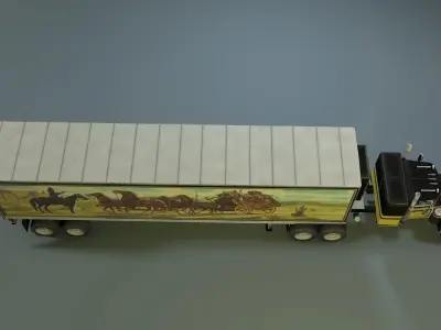 Snowmans Rig Smokey and The Bandit 3D model