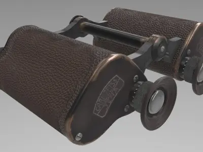 Binoculars 3D model buy