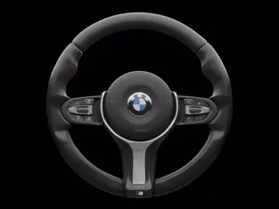 BMW M Sport Steering Wheel 3D model