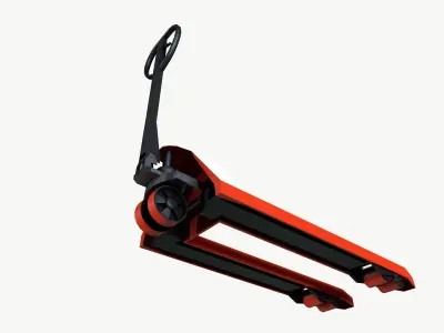 Pallet truck 3D model get