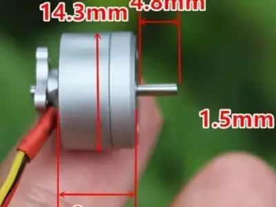 QUERSTRAHLRUDER BOW THRUSTER 3D print model