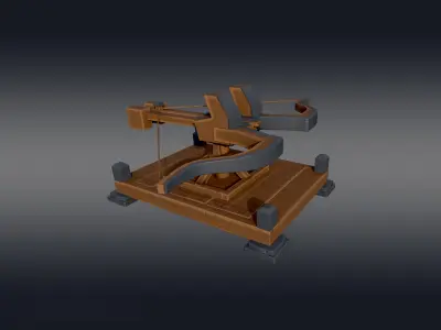 Ballista Catapult 3D model