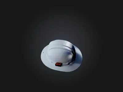 hard hat Low-poly 3D model purchase