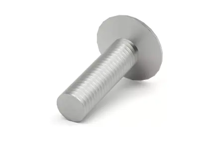 Phillips Flat Head Screw - Game-Ready Low-Poly Low-poly 3D model
