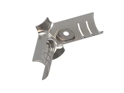 PIPE FITTINGS-PIPE CORNER CONNECTION 3D model
