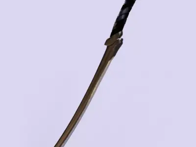 sword Low-poly 3D model get
