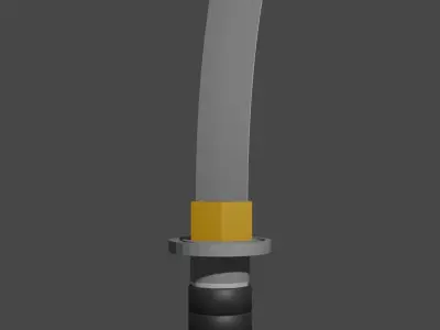 melee weapons package Free low-poly 3D model