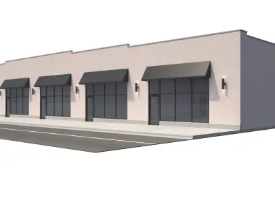 Retail-104 Retail Store 3D model