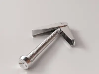 Spring Toggles 3D model