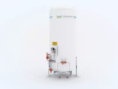 Hydrogen Storage Tank 3D model