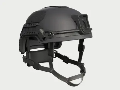 Viper P2 Helmet Low-poly 3D model