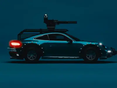 Concept Car 3D model by AlexOrchards