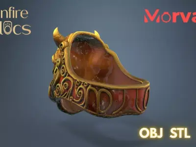 Ring Morvain  3D print model