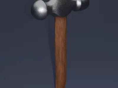 Hammer Free 3D model 2