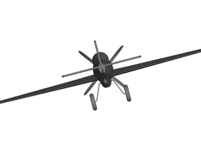 P51 mustang  3D model