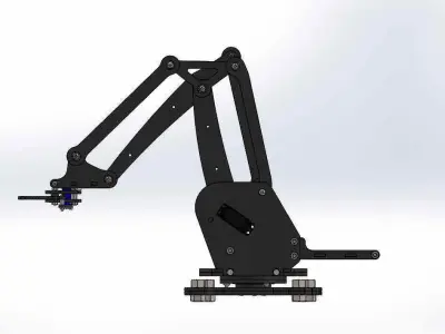 Robotic Arm Design 3D model