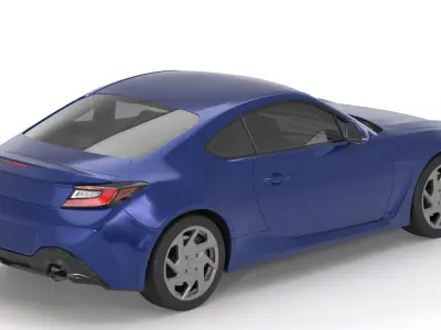 Generic Coupe 03 3D model