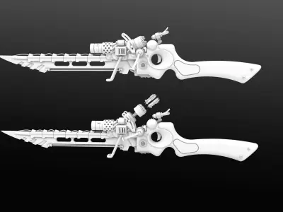 Captain Morgan Space Sword 3D model