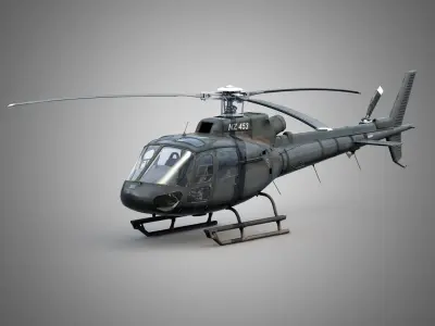 Eurocopter AS 350 N3 3D model