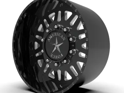 AMERICAN FORCE 609 LIBERTY SD WHEEL 3D print model